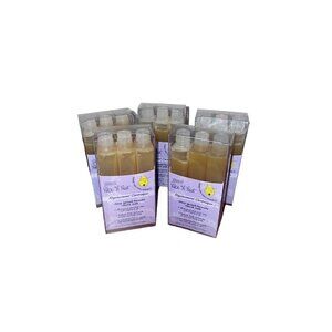 Lot of 5 Satin smooth nice ‘n neat replacement cartridge honey wax with vitamin